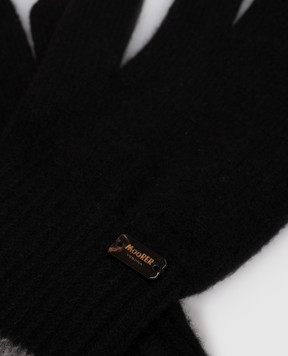 MooRER EASTON black cashmere gloves EASTONCWS