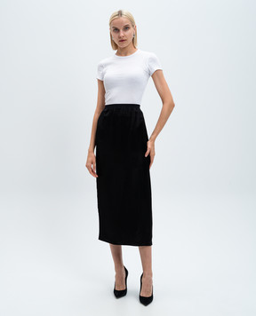 WARDROBE.NYC Black midi skirt W2206R17