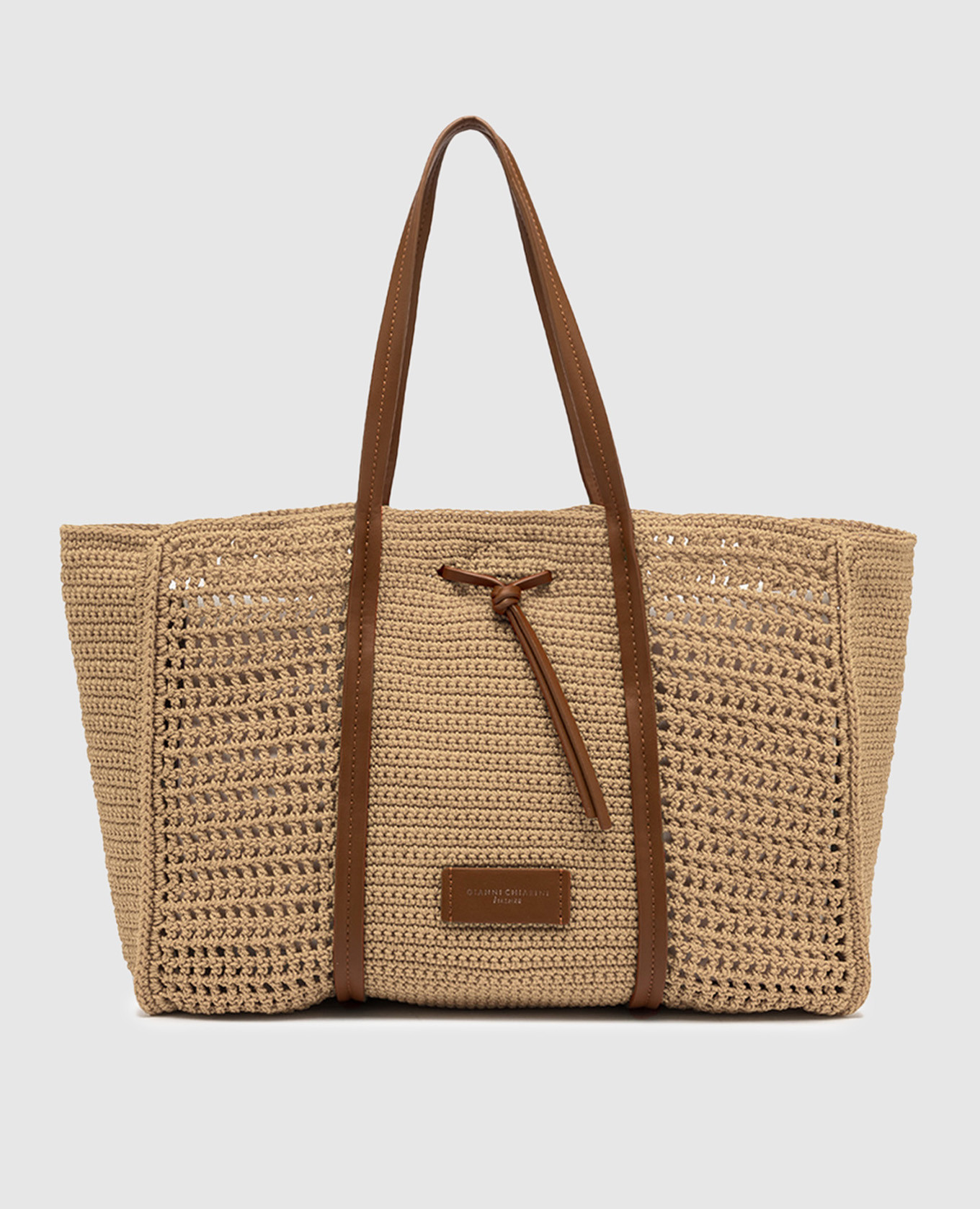 

Beige Anastasia tote bag Gianni Chiarini