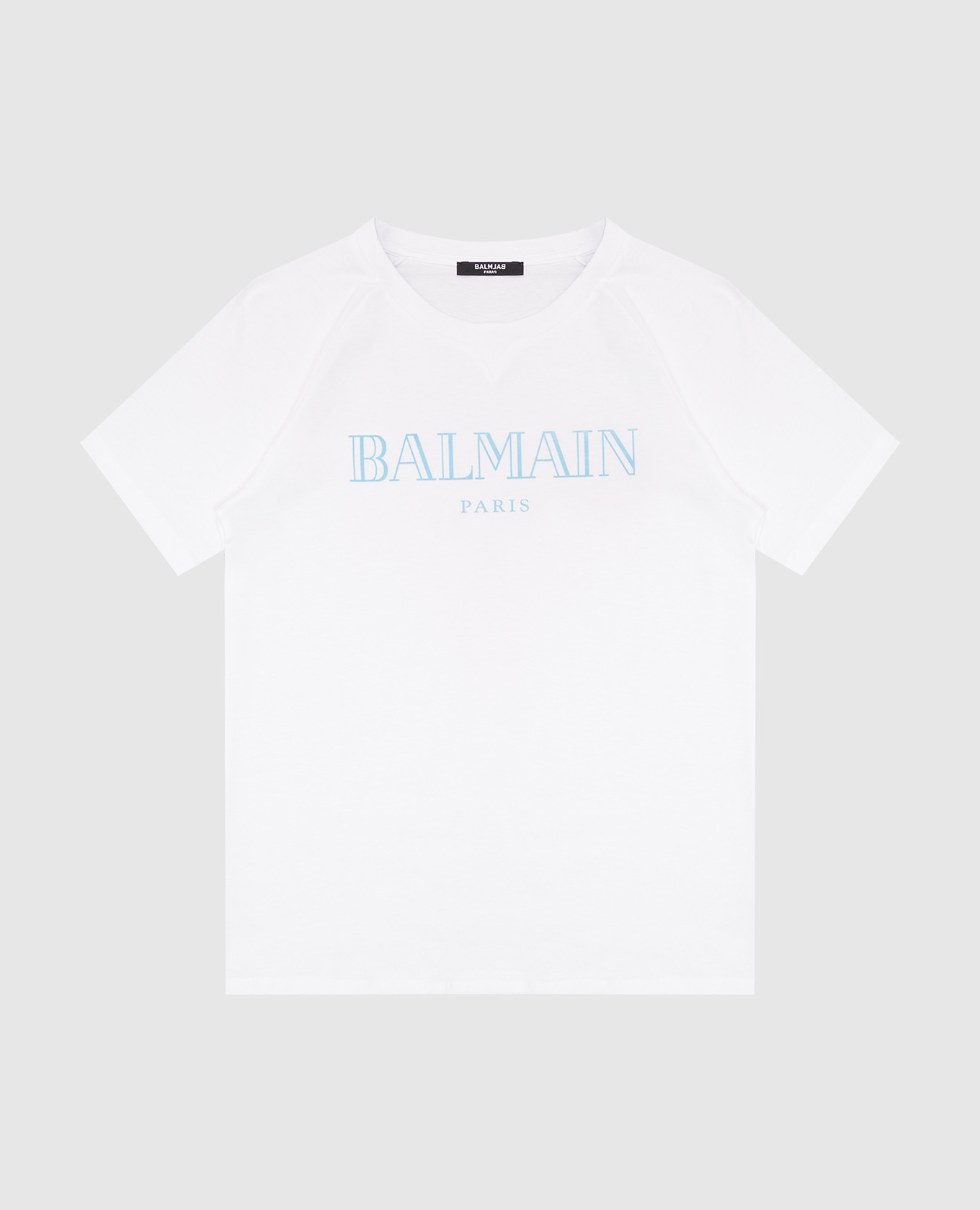 

Children's white T-shirt with print Balmain