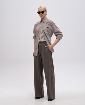 Brunello Cucinelli Beige silk top M0C59E0600