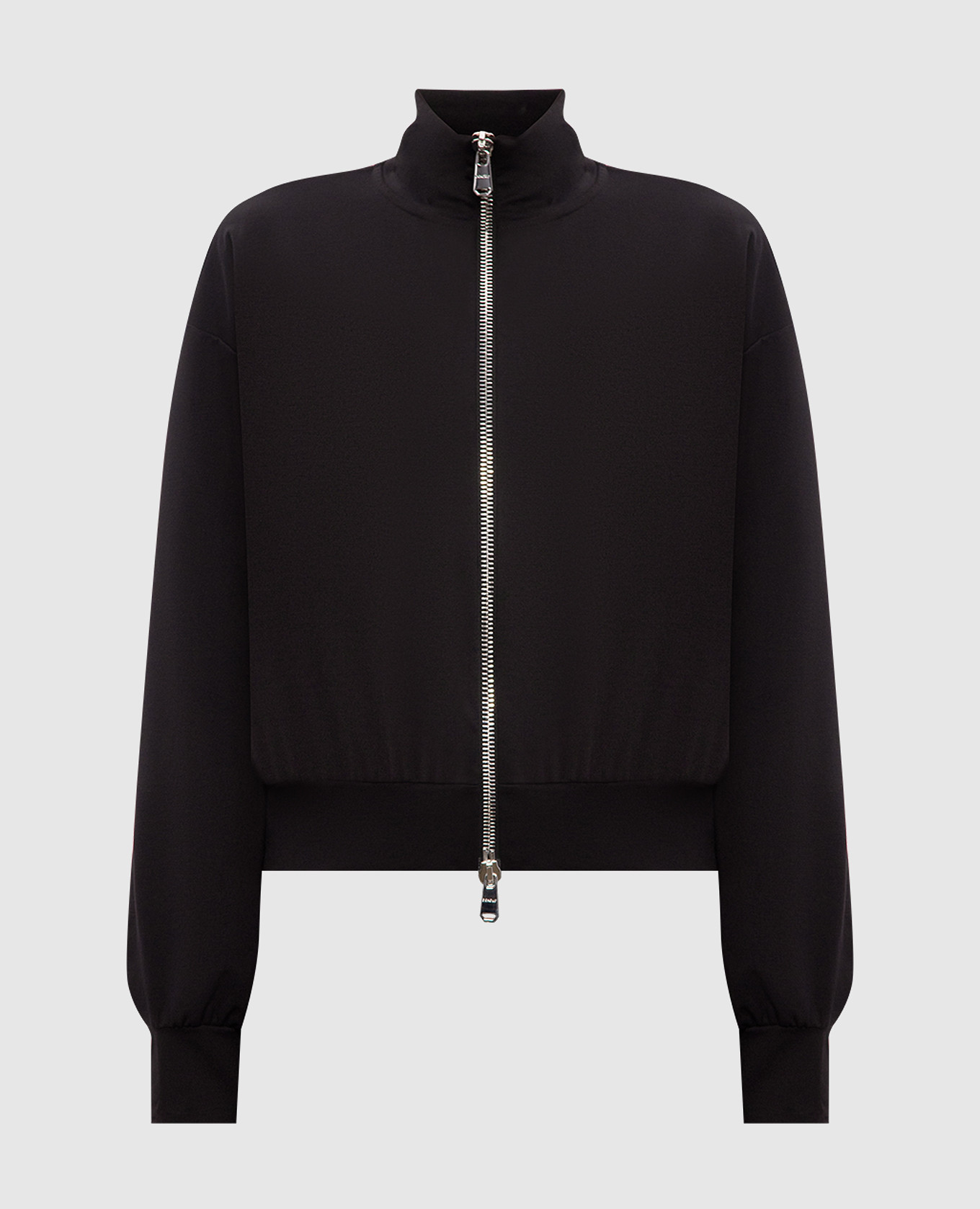 

Black sports jacket with logo Dondup