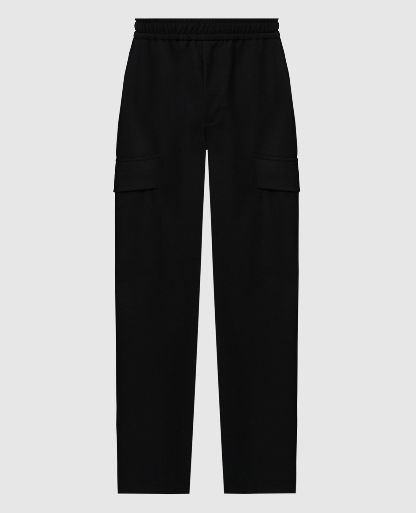 Black wool cargo pants Dolce&Gabbana
