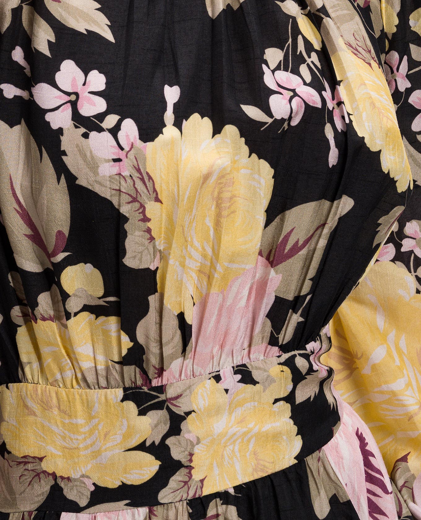 

Black floral print mini dress byTimo