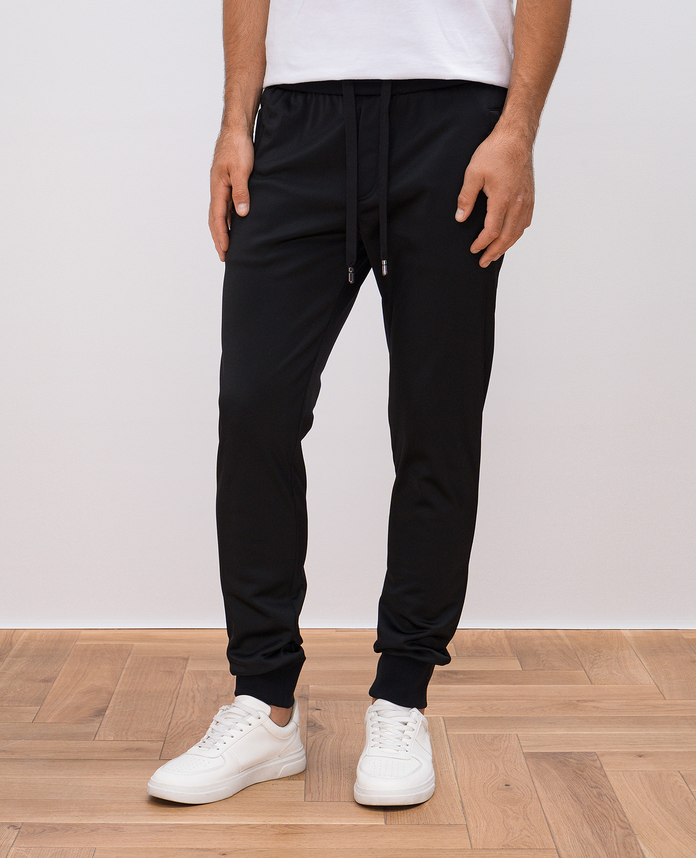 Black logo joggers Dolce&Gabbana 3