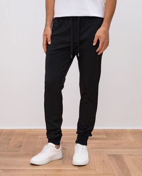 Dolce&Gabbana Black logo joggers GVXQHTHU7B0