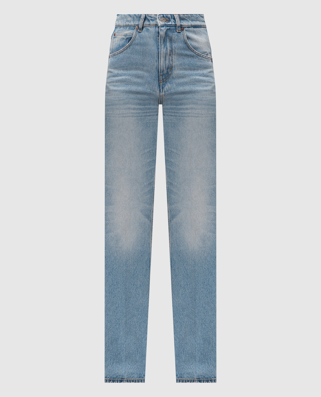 

Blue Julia jeans with a distressed effect Victoria Beckham, Light blue