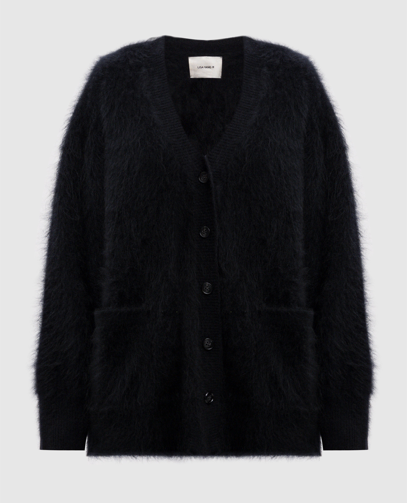 

Malena black cashmere cardigan LISA YANG