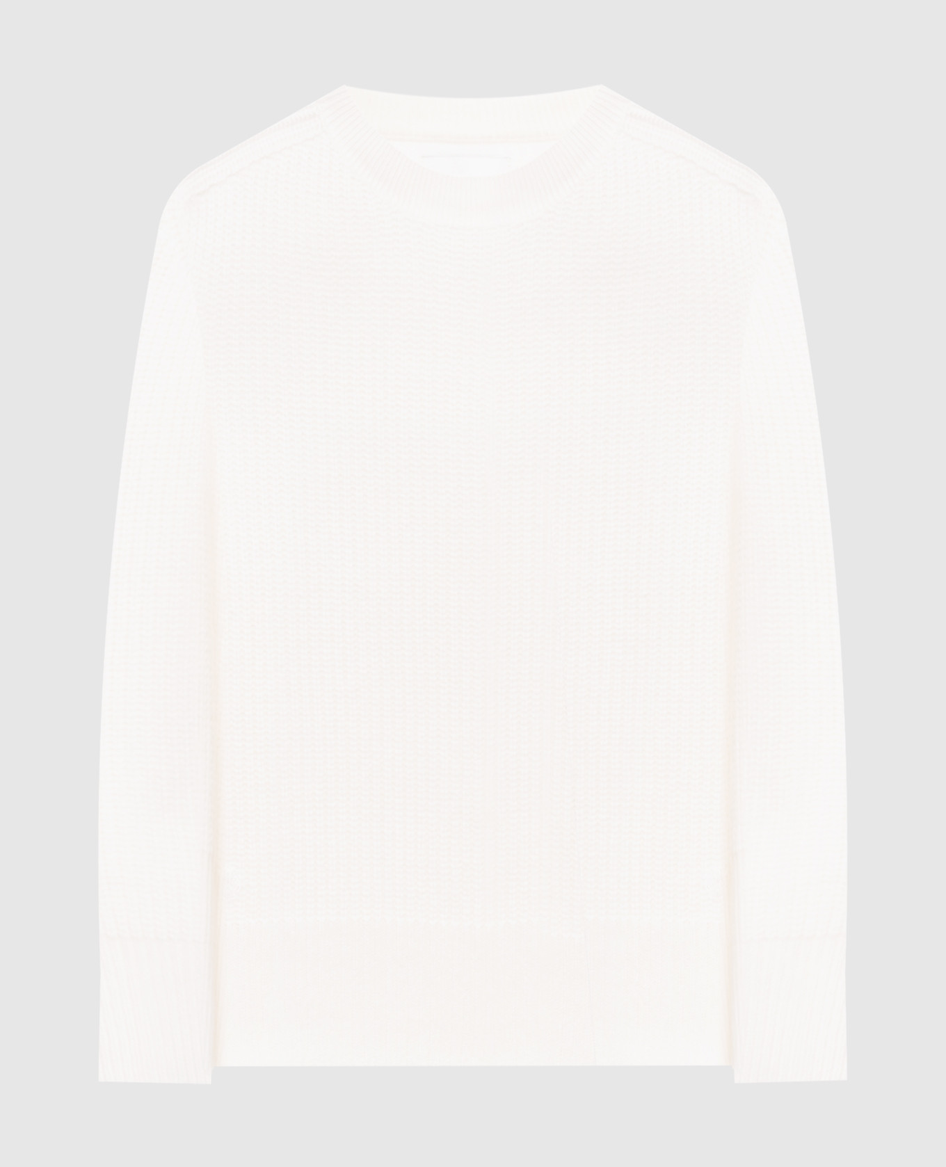 Marcela white cashmere sweater lou lou studio