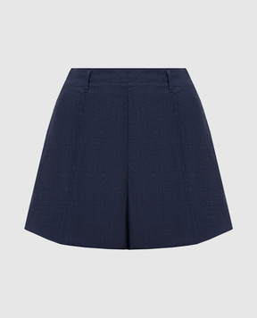 Givenchy Blue wool shorts BW515G15V5
