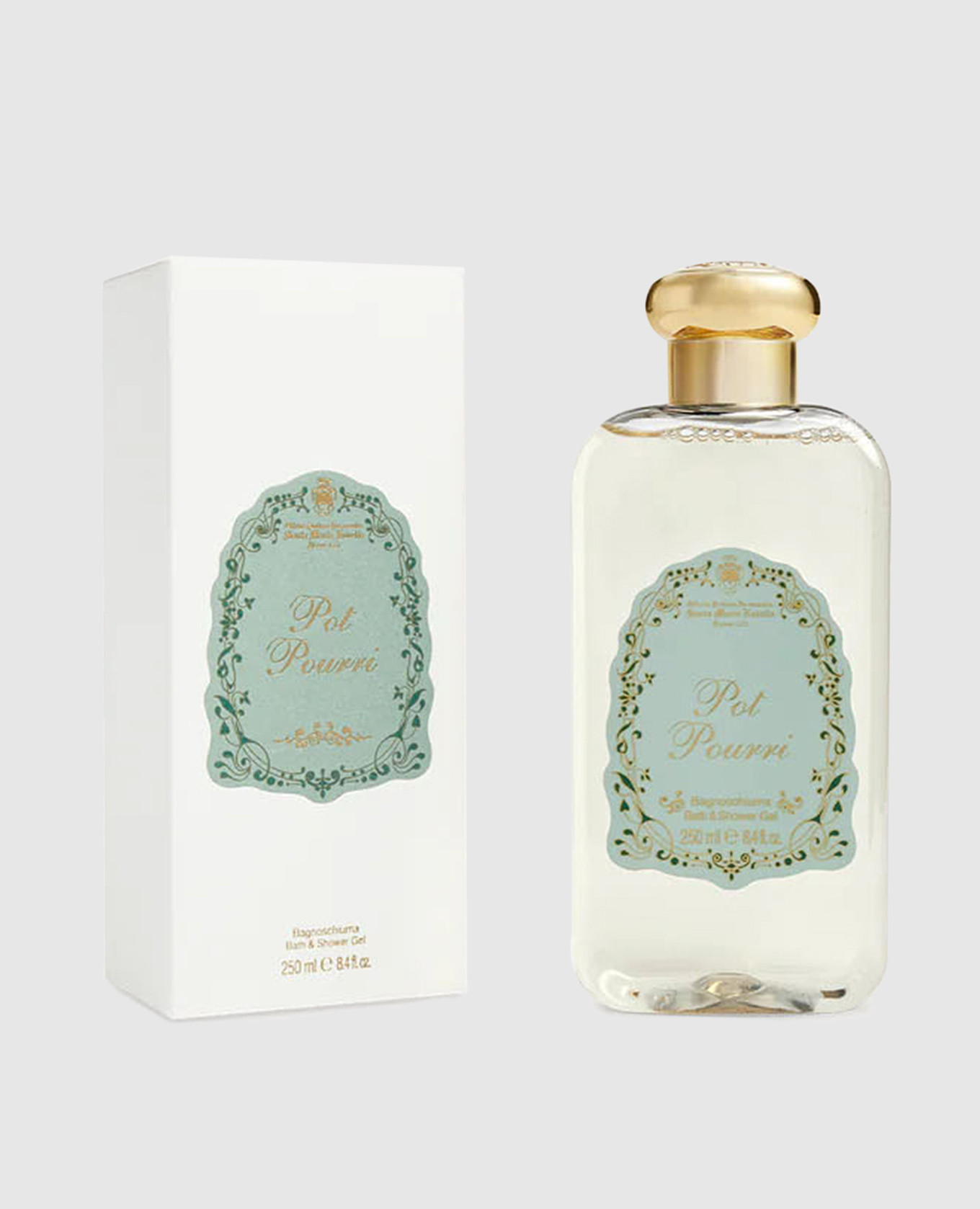 Women's shower gel pot pourri 250 ml santa maria novella