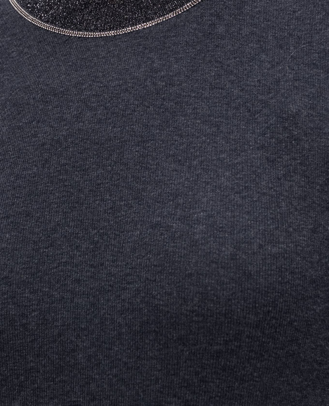 Gray T-shirt with lurex Peserico 5