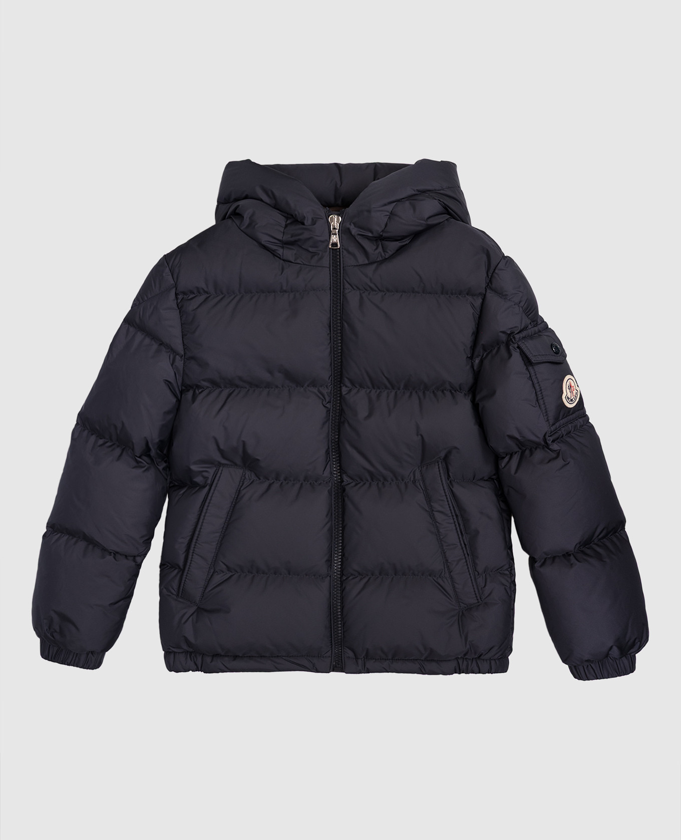 Children&#39;s blue Eranu down jacket Moncler ENFANT