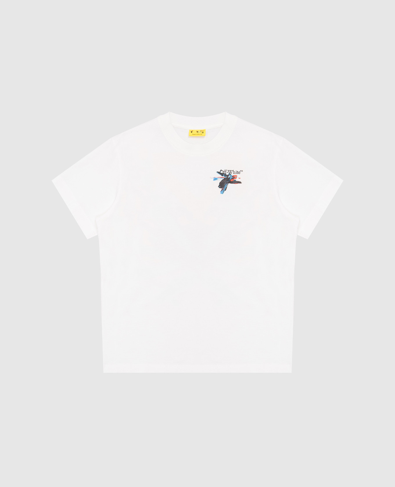 

Children's white T-shirt Acrylic Arrow Off-White