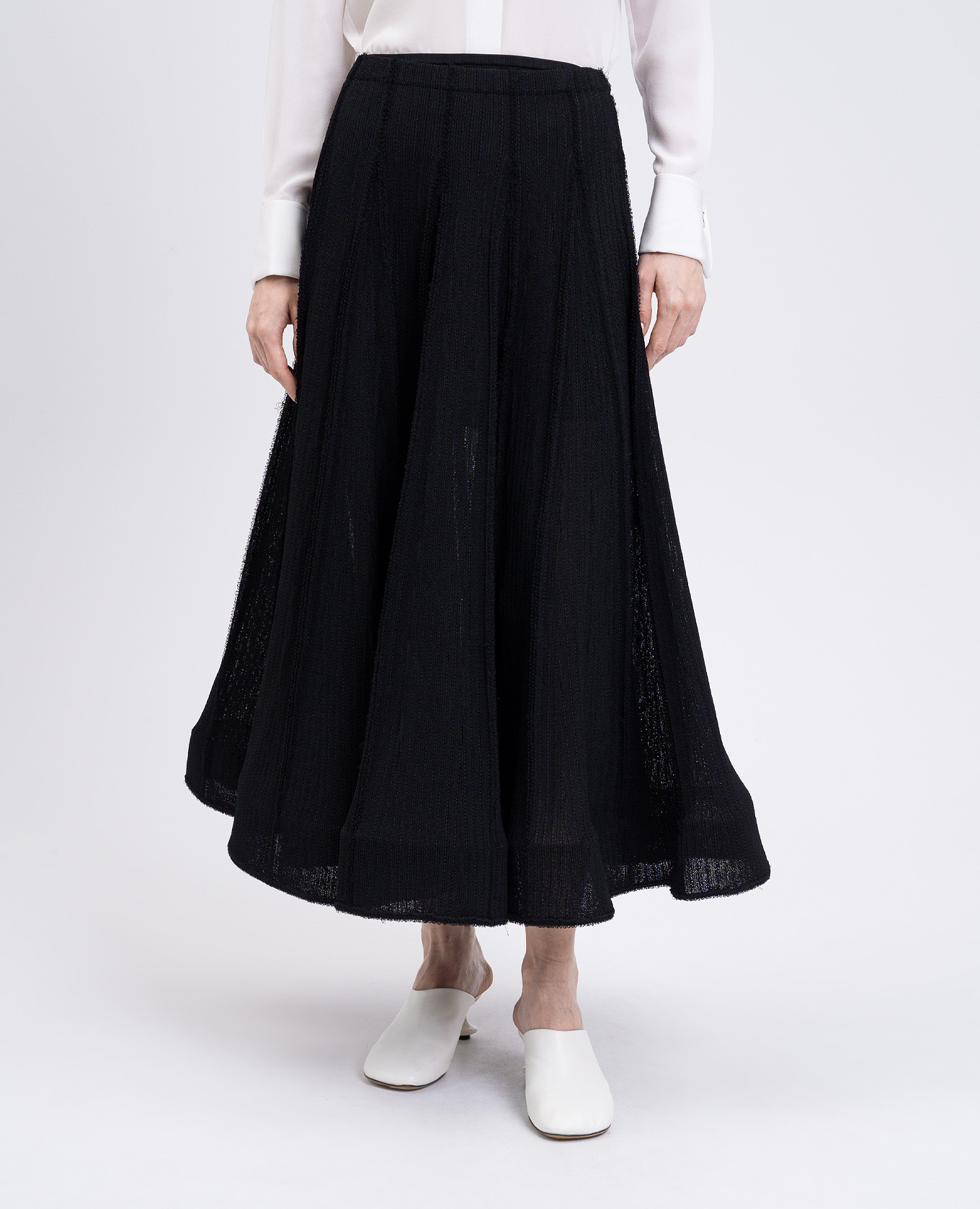 Tavia black midi skirt PROENZA SCHOULER 3