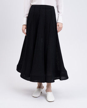 PROENZA SCHOULER Tavia black midi skirt R2537266KY401