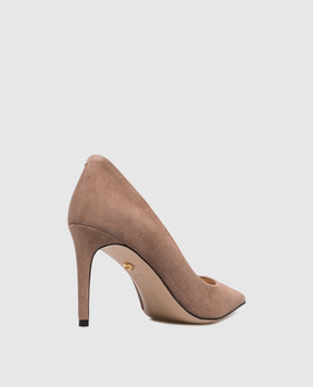 Babe Pay Pls Beige suede shoes 201801ZA