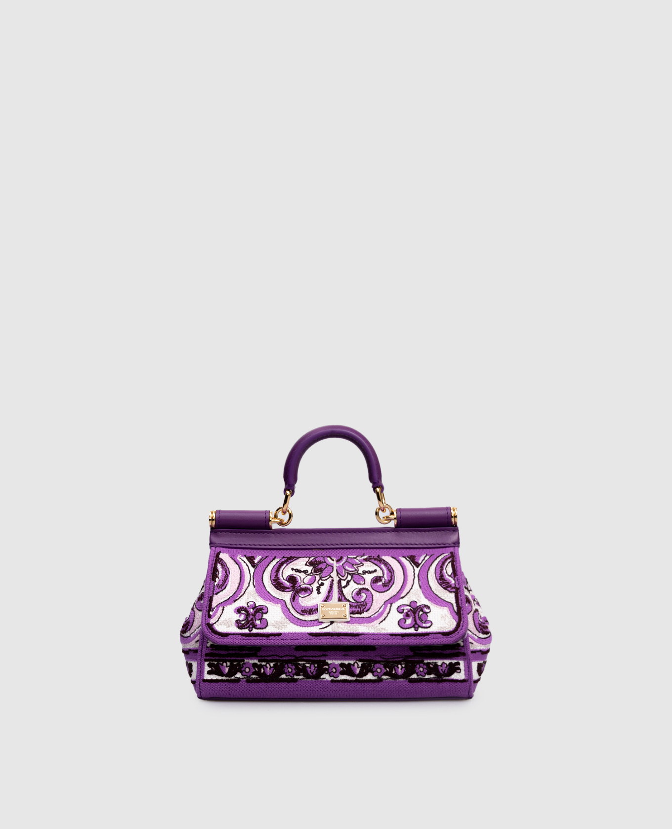 

Sicily cross-body bag with Majolica embroidery Dolce&Gabbana, White