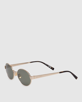 Saint Laurent Gold sunglasses with logo 779851Y9902