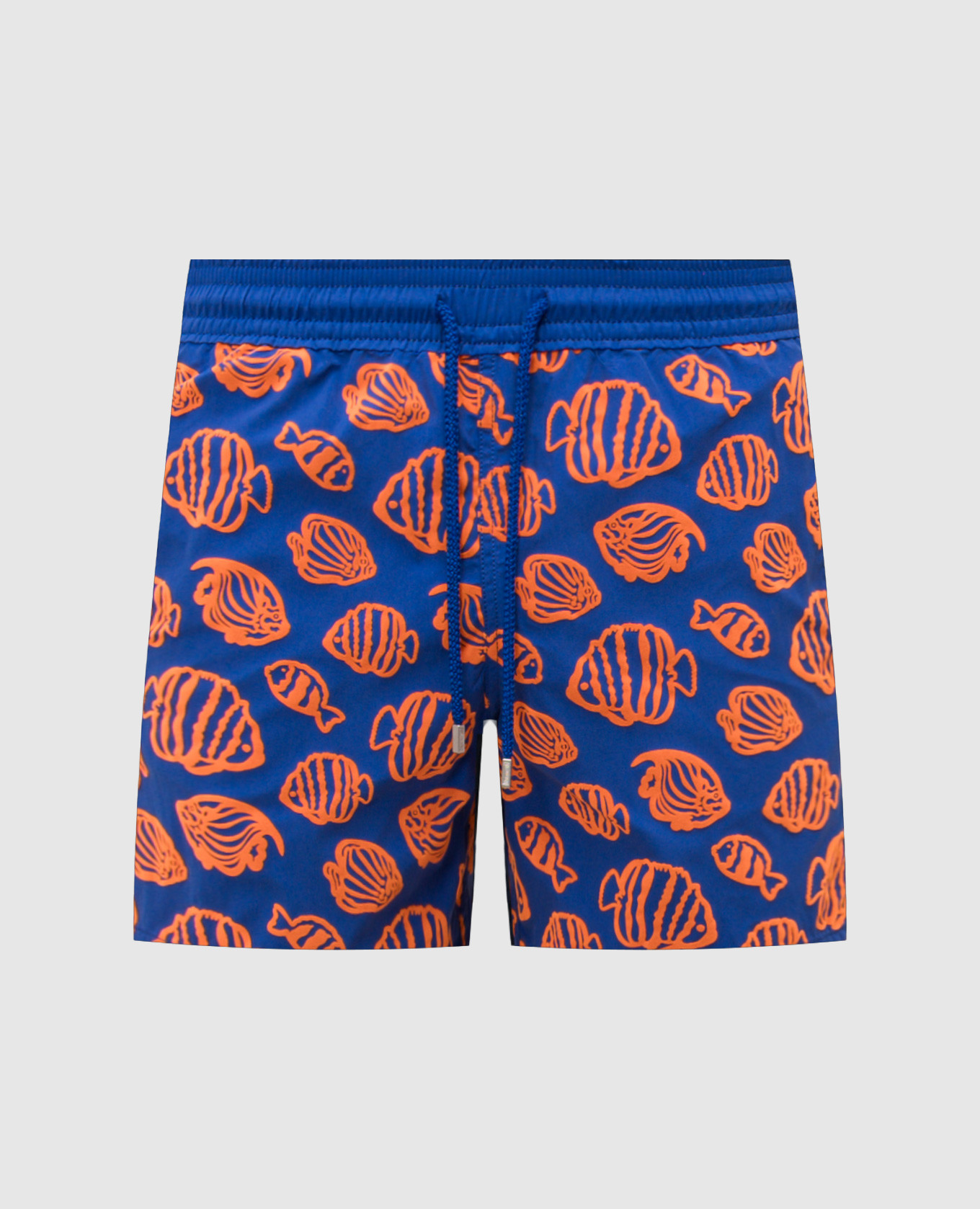 Blue swim shorts with textured print Vilebrequin