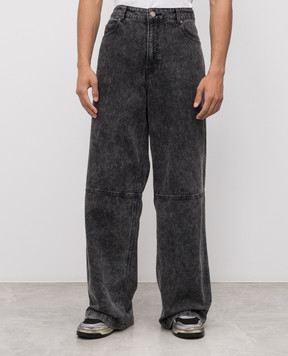 Juun.j Grey jeans with logo JC5921P253