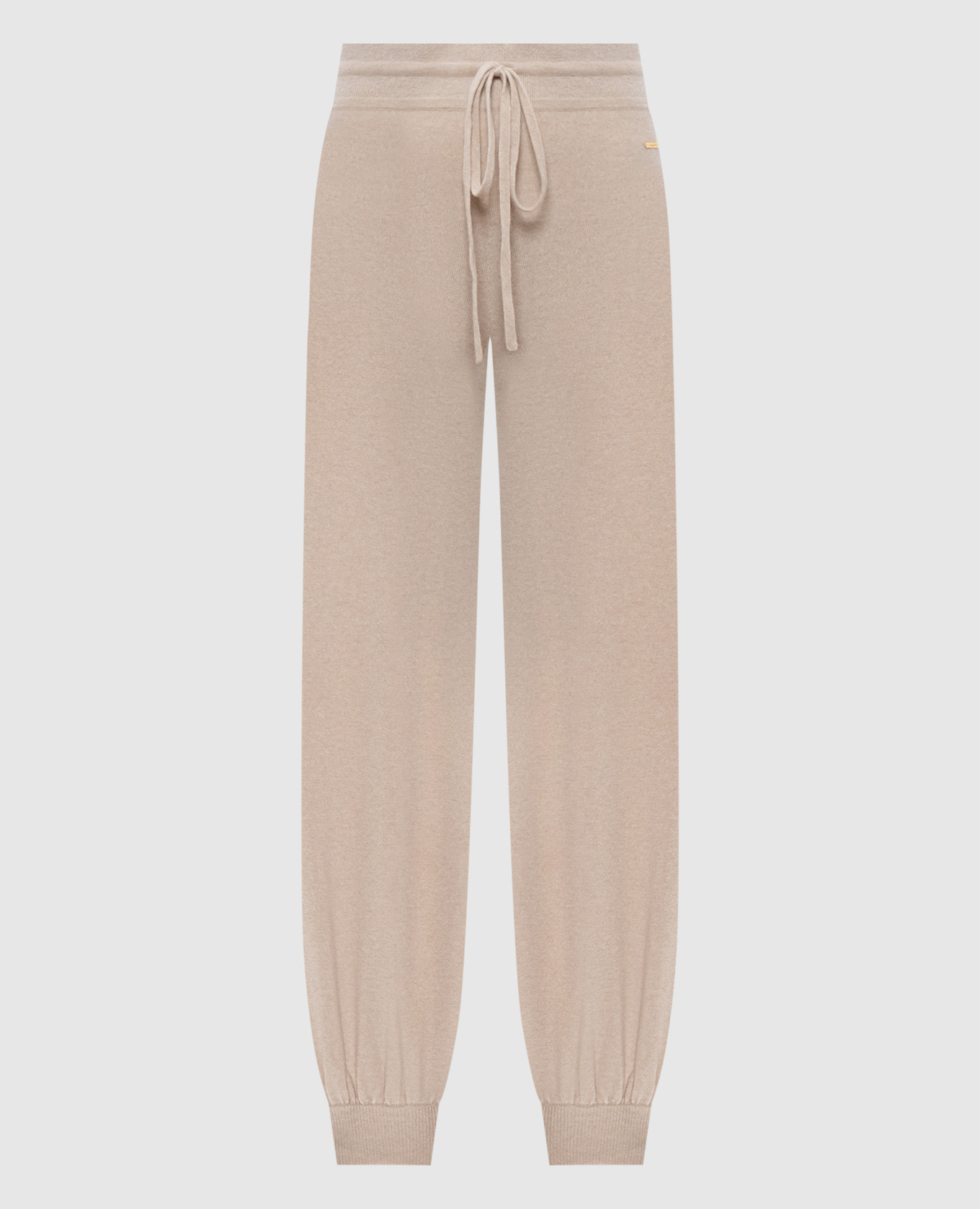 

Beige cashmere sweatpants Enrico Mandelli