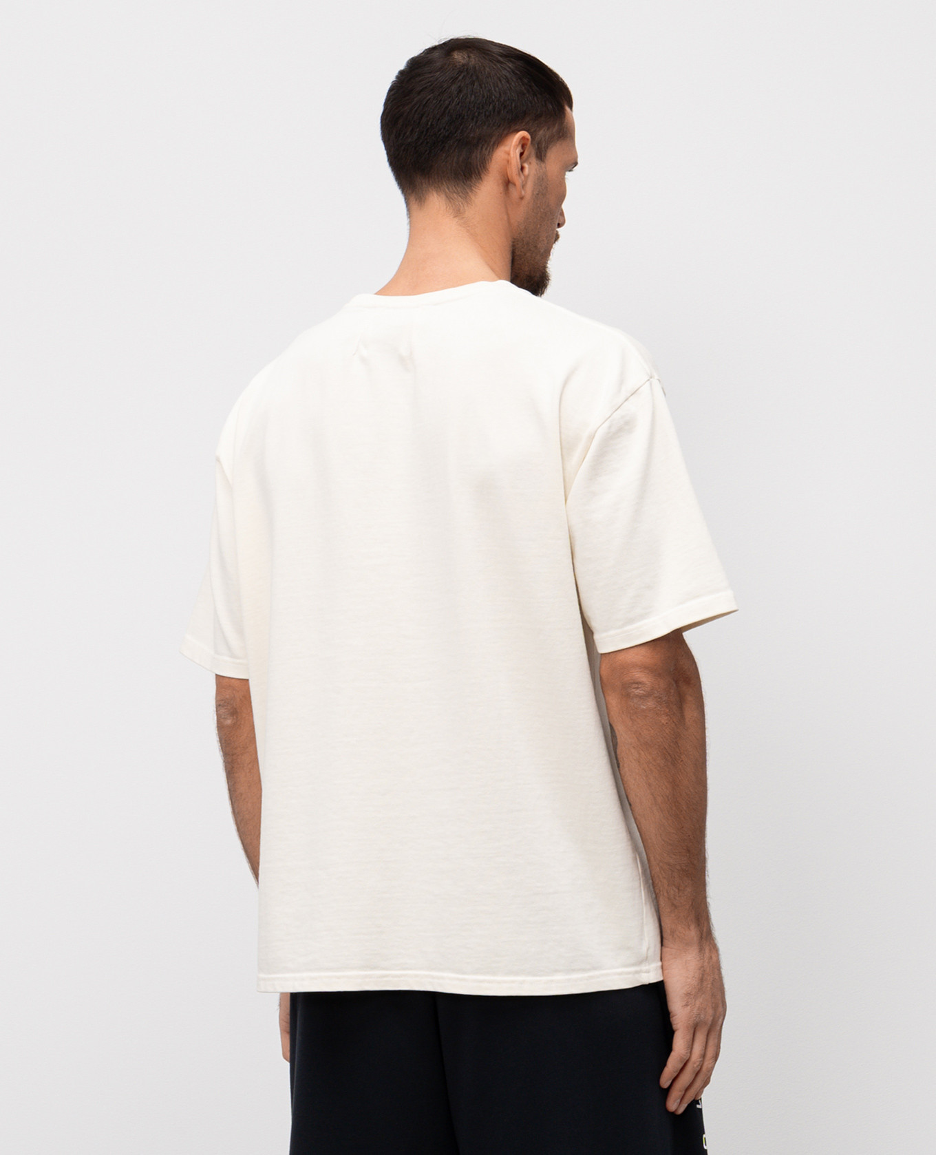 

Beige t-shirt with French riviera print Rhude