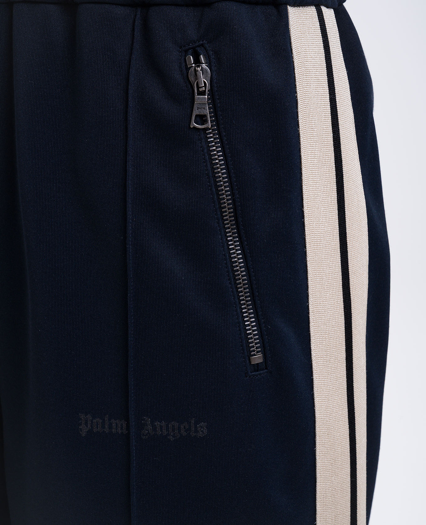 

Blue sweatpants with logo Palm Angels