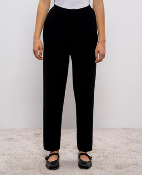 LISA YANG Sonya black cashmere pants 2024244