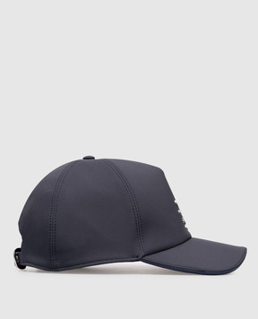 Stefano Ricci Blue cap with textured logo MCV53NV15FPL001H