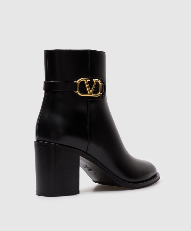 Vlogo Ankle Boots 653 Vegan Black Cowhide 837446