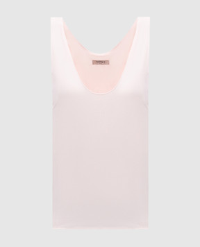 Twinset Pink top with logo 251TP2651