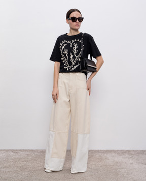 Max Mara Sportmax Beige jeans ETUANIA ETUANIA