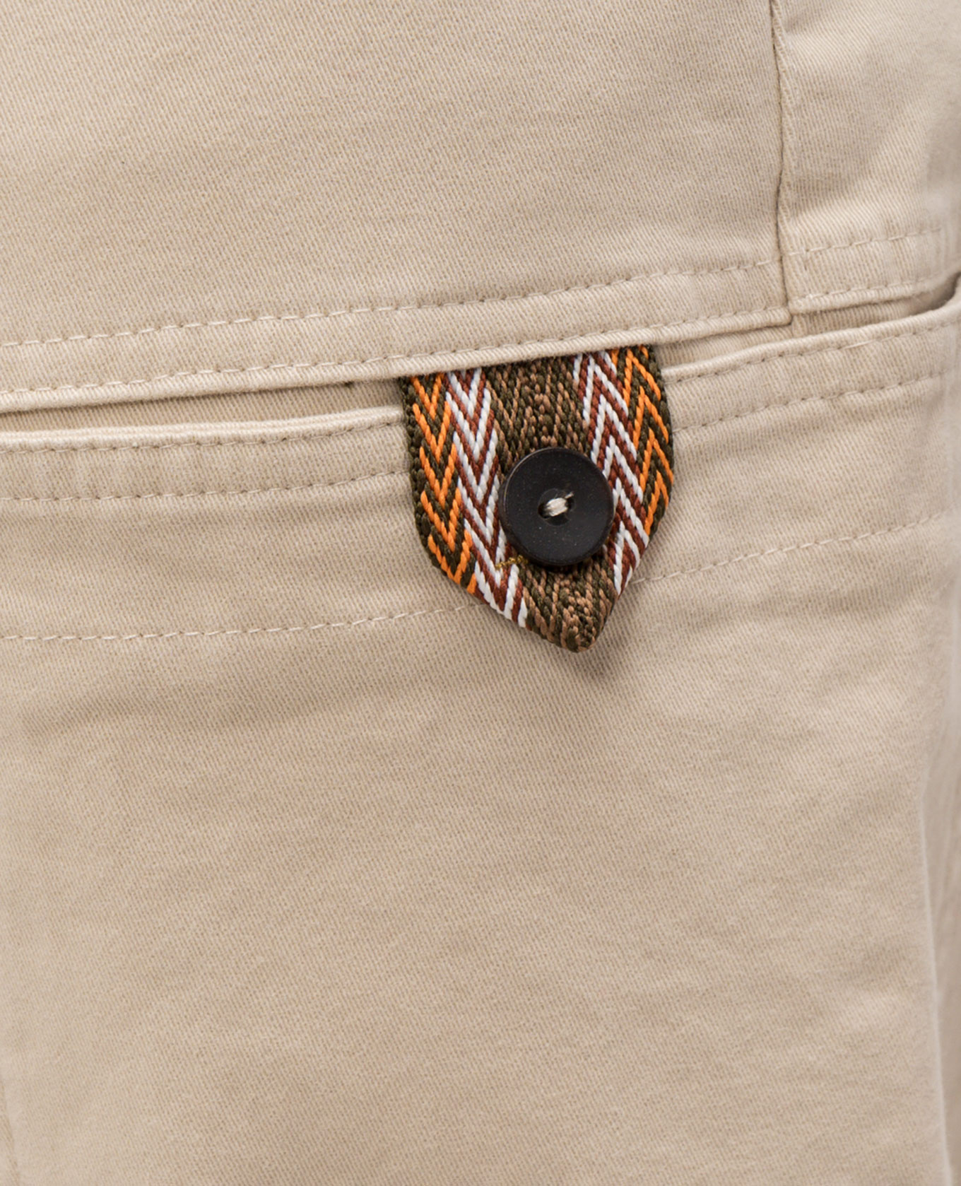 

Beige pants with logo patch Altatensione