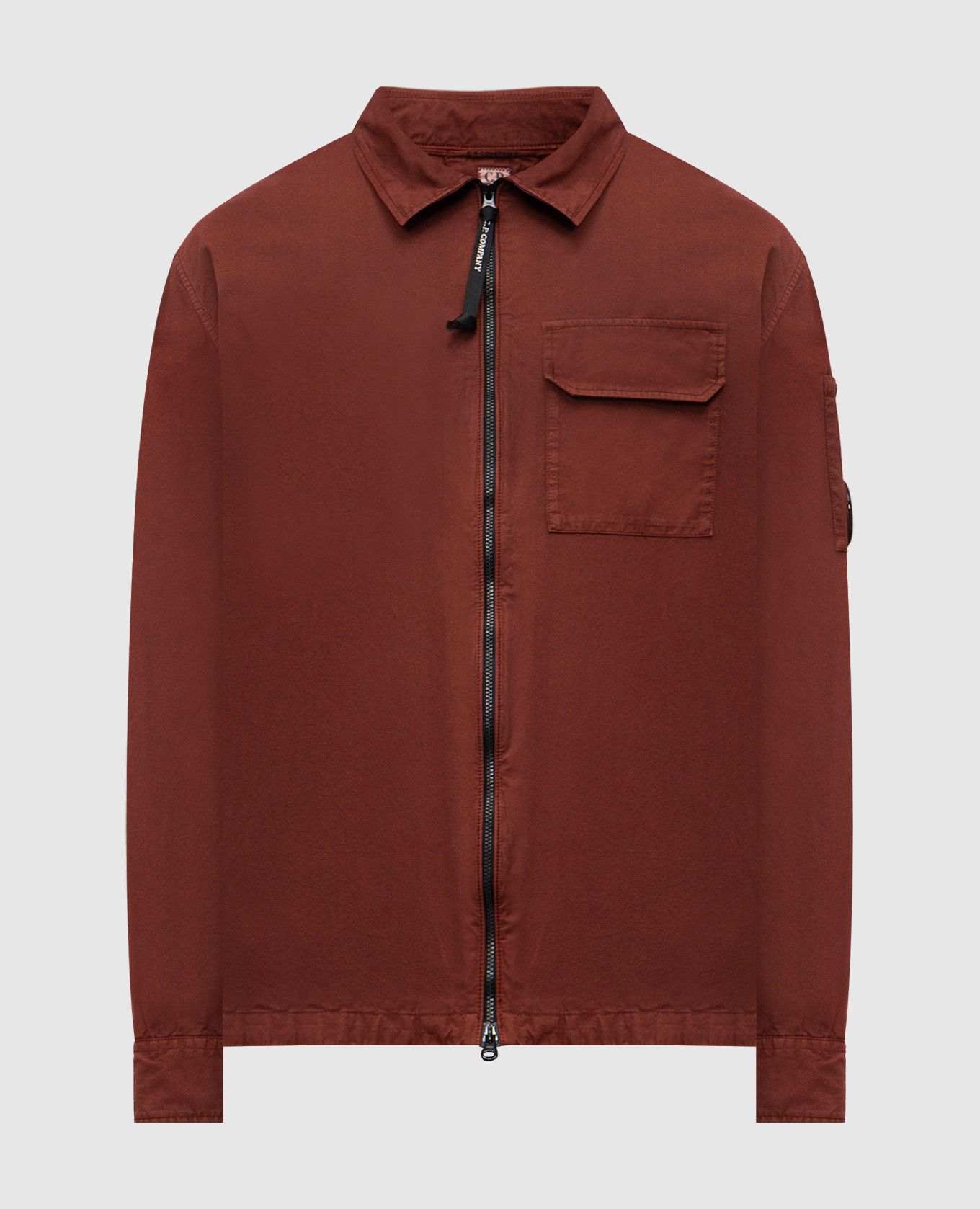 

Brown shirt with logo C.P. Company