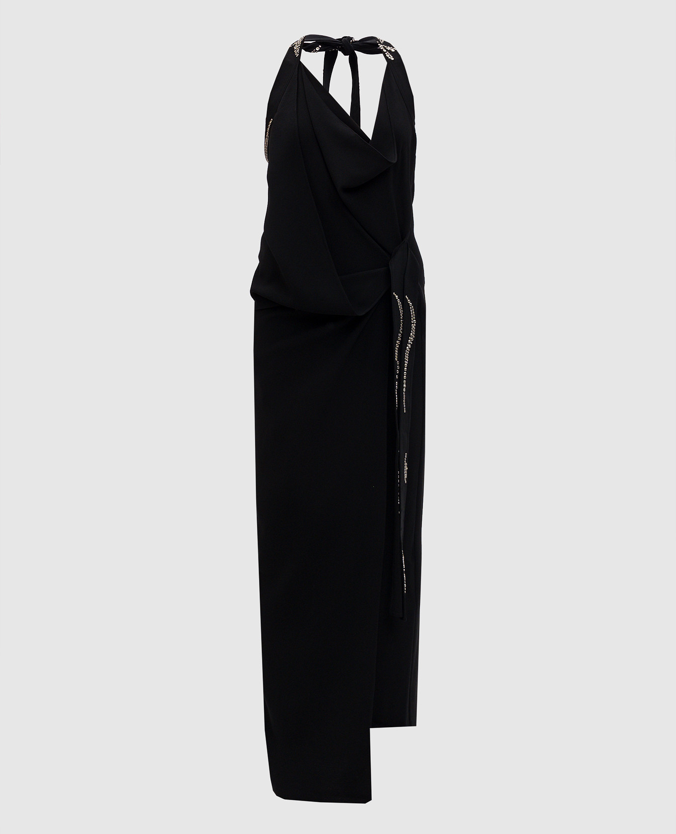 

Fiama black dress with open back 16Arlington