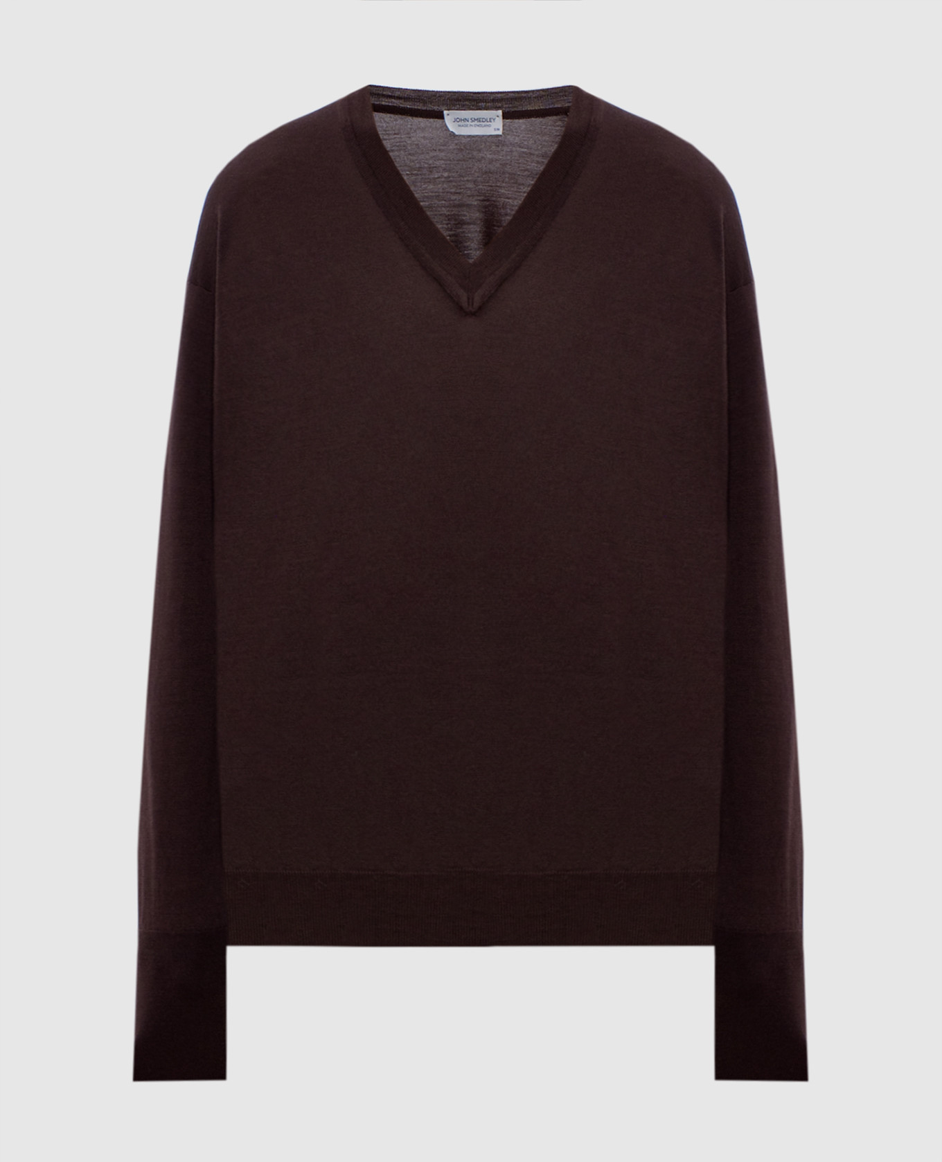 

Brown wool pullover John Smedley