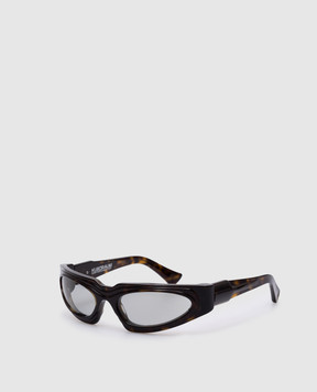Kuboraum E21 brown sunglasses with tortoise shell effect KRSE21TS0000008Y
