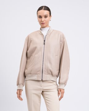 Simonetta Ravizza Lucy bomber-style sheepskin coat F05JA358H21L