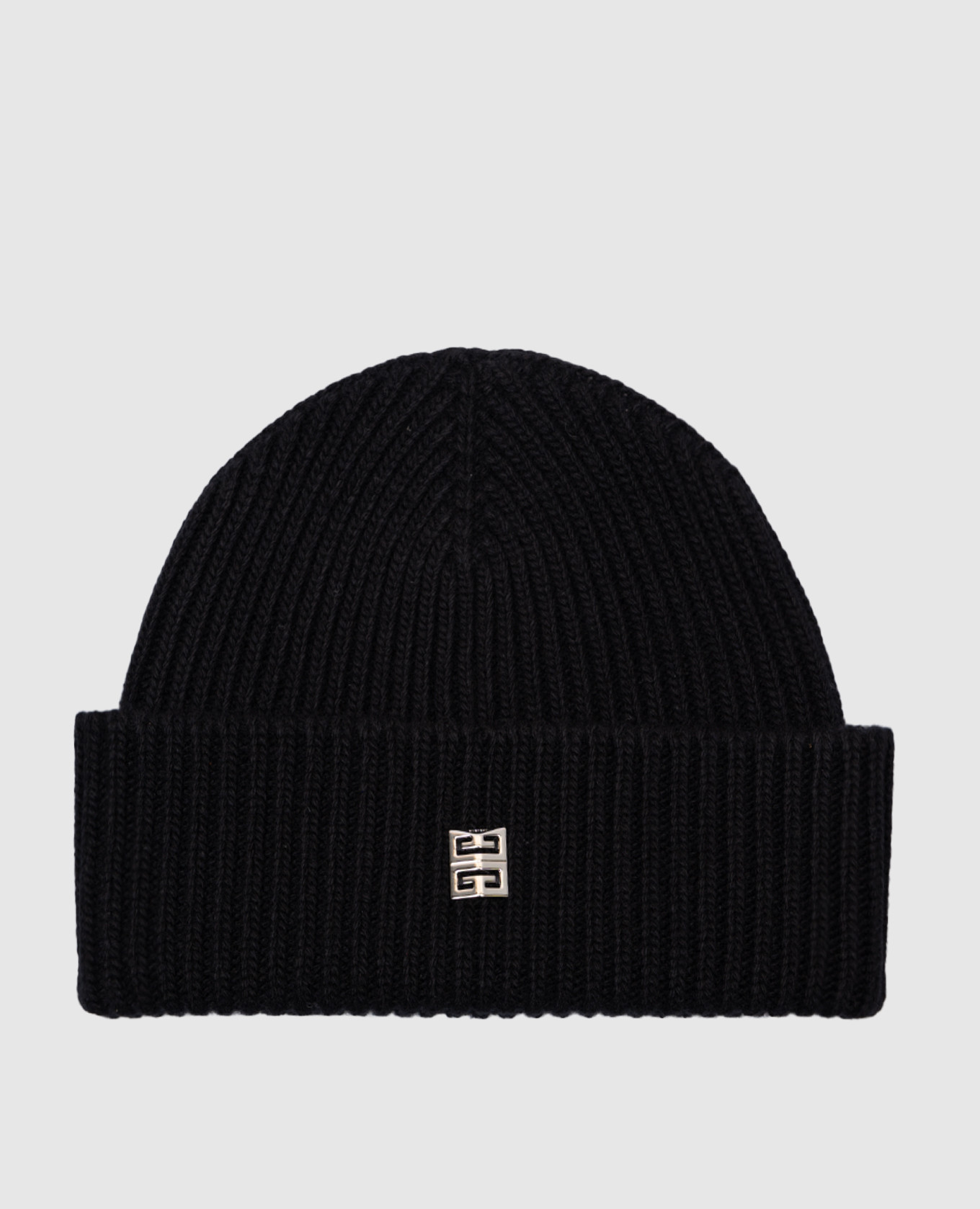 Black cap made of wool and cashmere with the 4G logo Givenchy