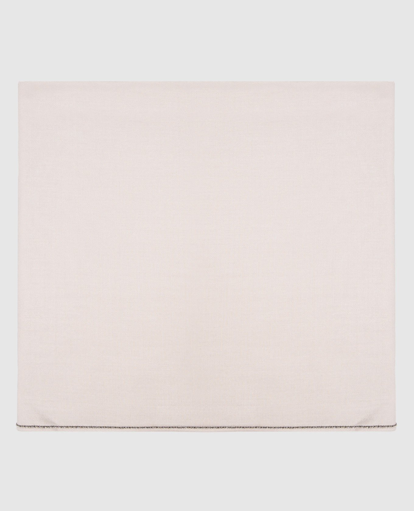 

Beige stole with wool Peserico