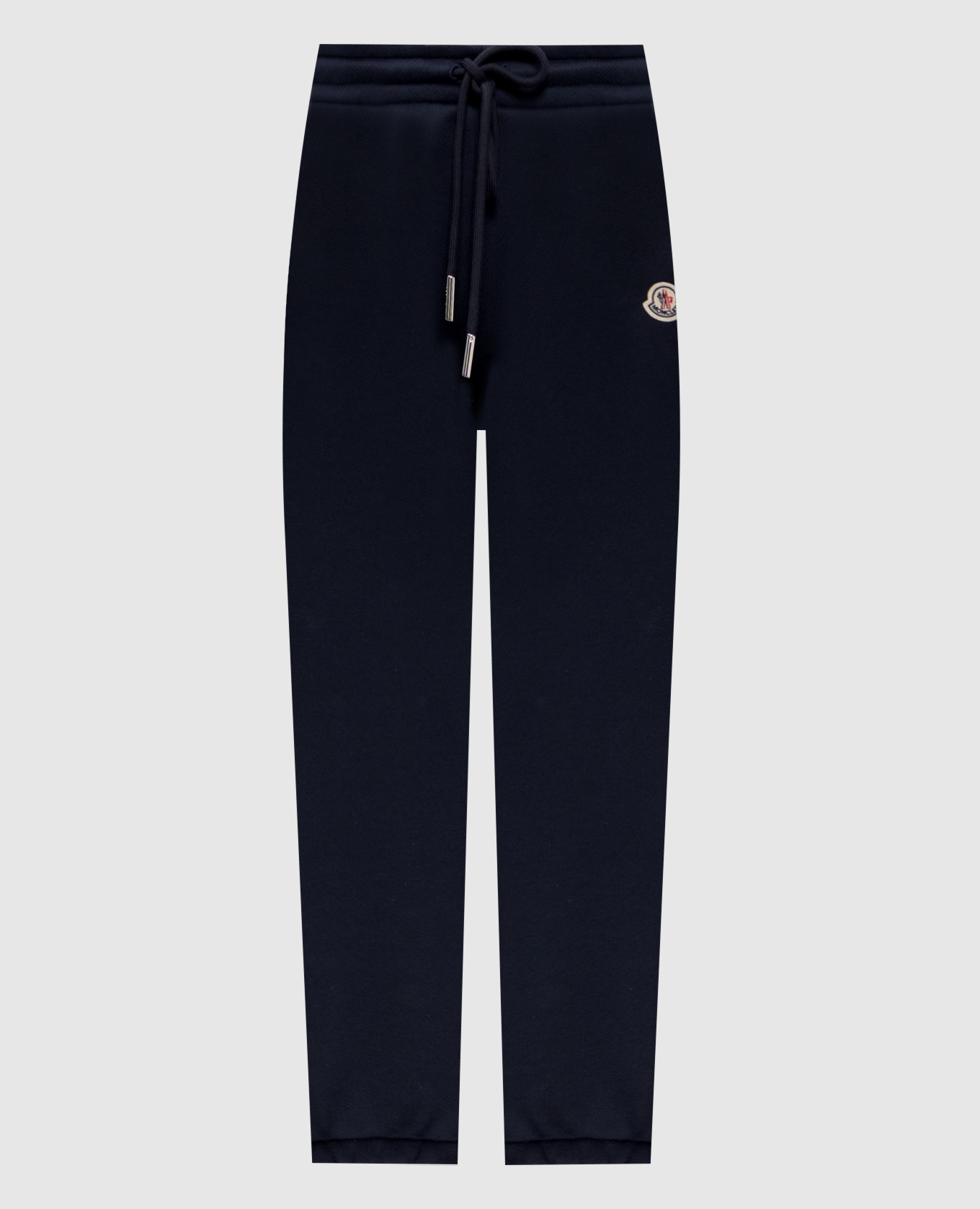

Blue joggers with logo patch Moncler