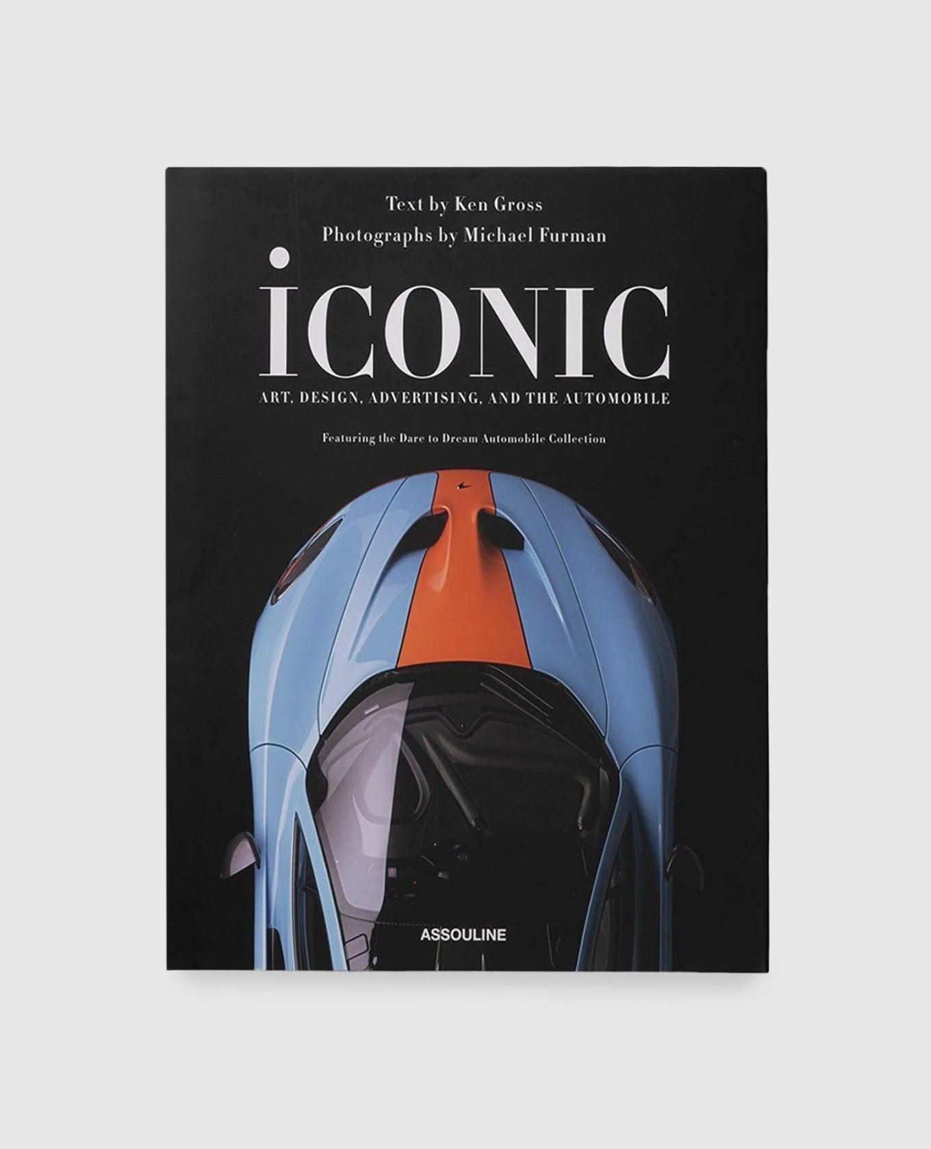 

The book Iconic: Art, Design, Advertising, and the Automobile Assouline, Black