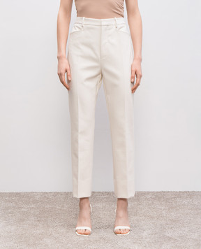 Tom Ford White high-rise pants PAW558FAX1402