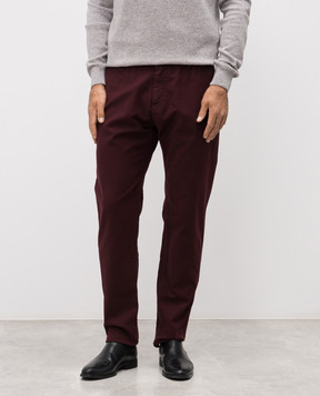 Altatensione Burgundy pants ROXY2486
