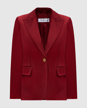 Max Mara Burgundy CURVE wool jacket CURVE