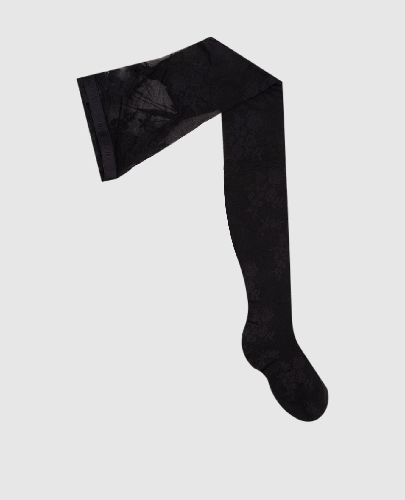 

Black lace tights Valentino