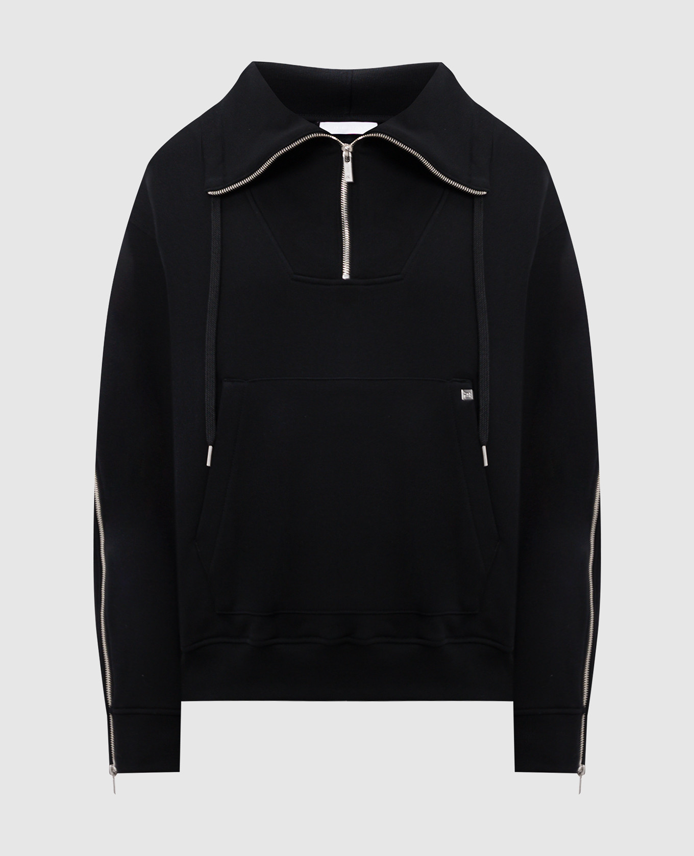 

Suitcase black sweatshirt with logo Helmut Lang