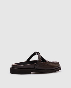 Brunello Cucinelli Brown leather mules MZVNG2868