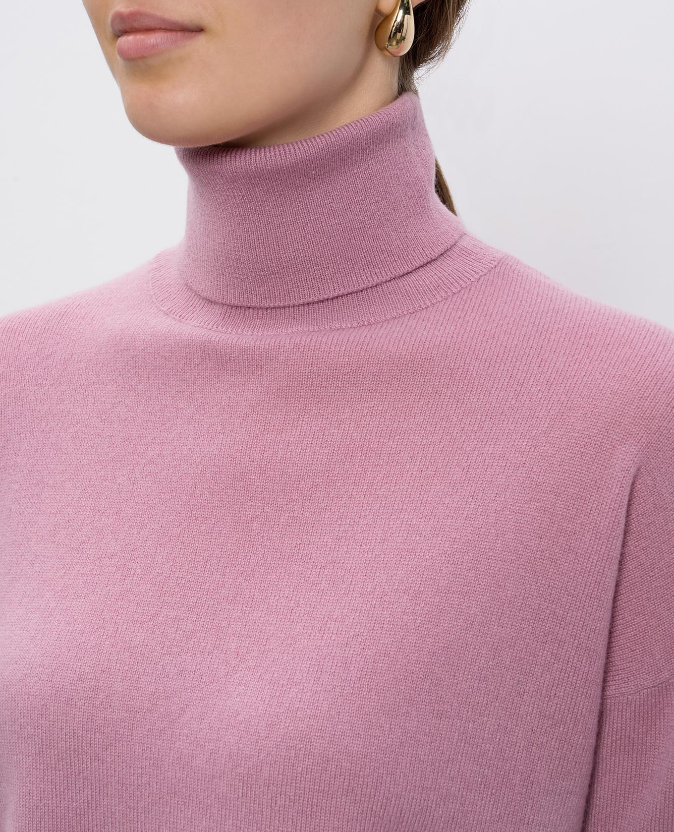Pink cashmere sweater Allude 5